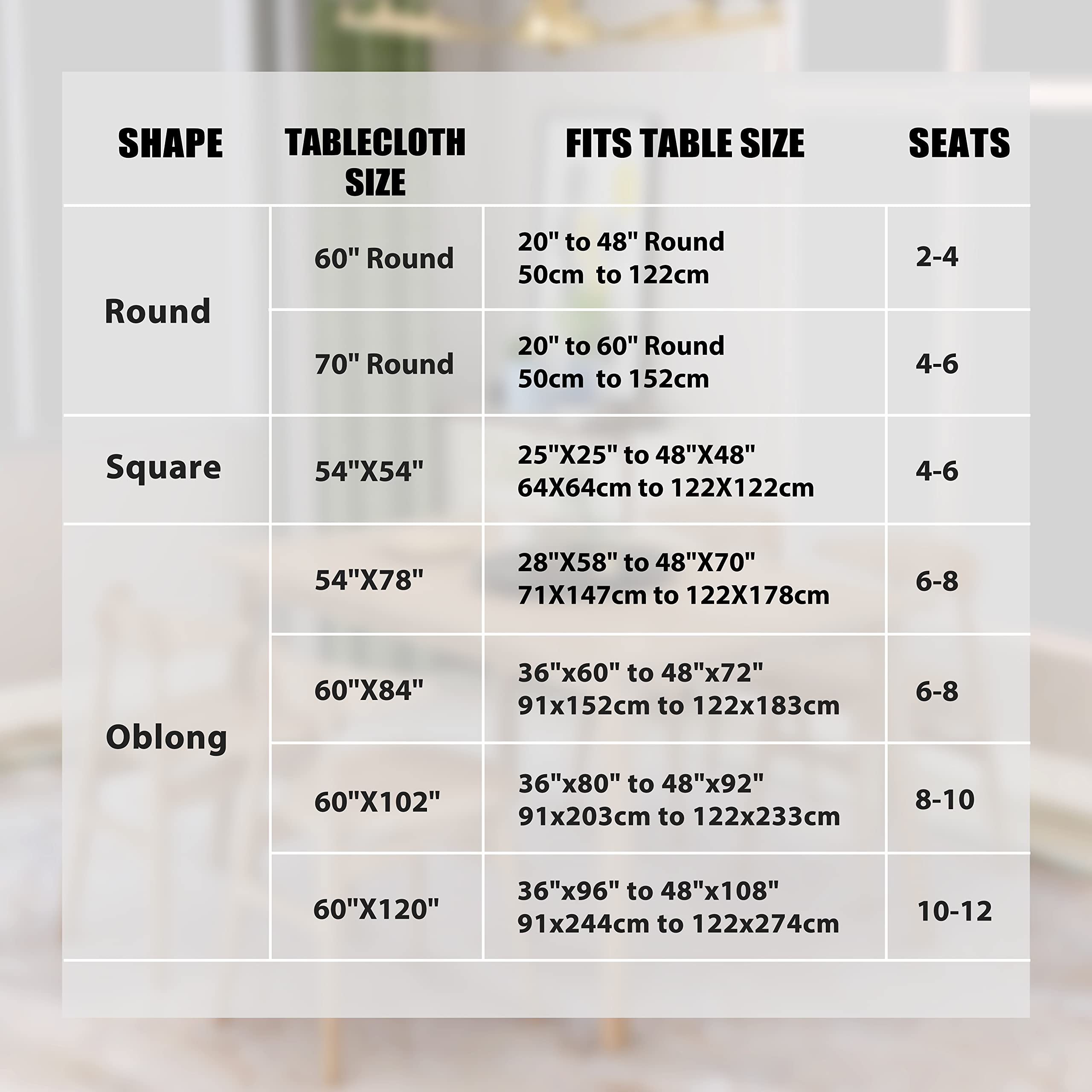 Sancua outdoor camping tablecloth ready for picnics and grills