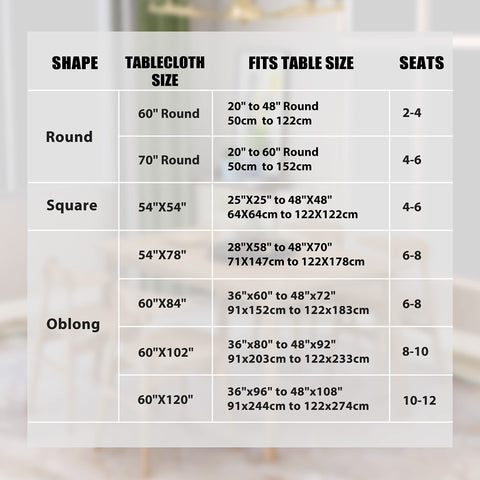 Sancua outdoor camping tablecloth ready for picnics and grills