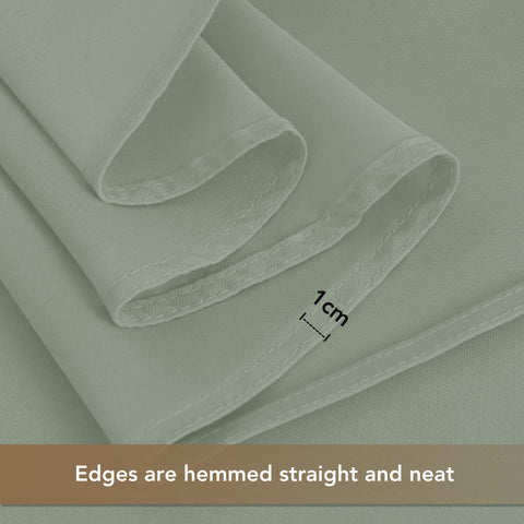 Close-up of Sancua polyester fabric shows soft touch and durable weave