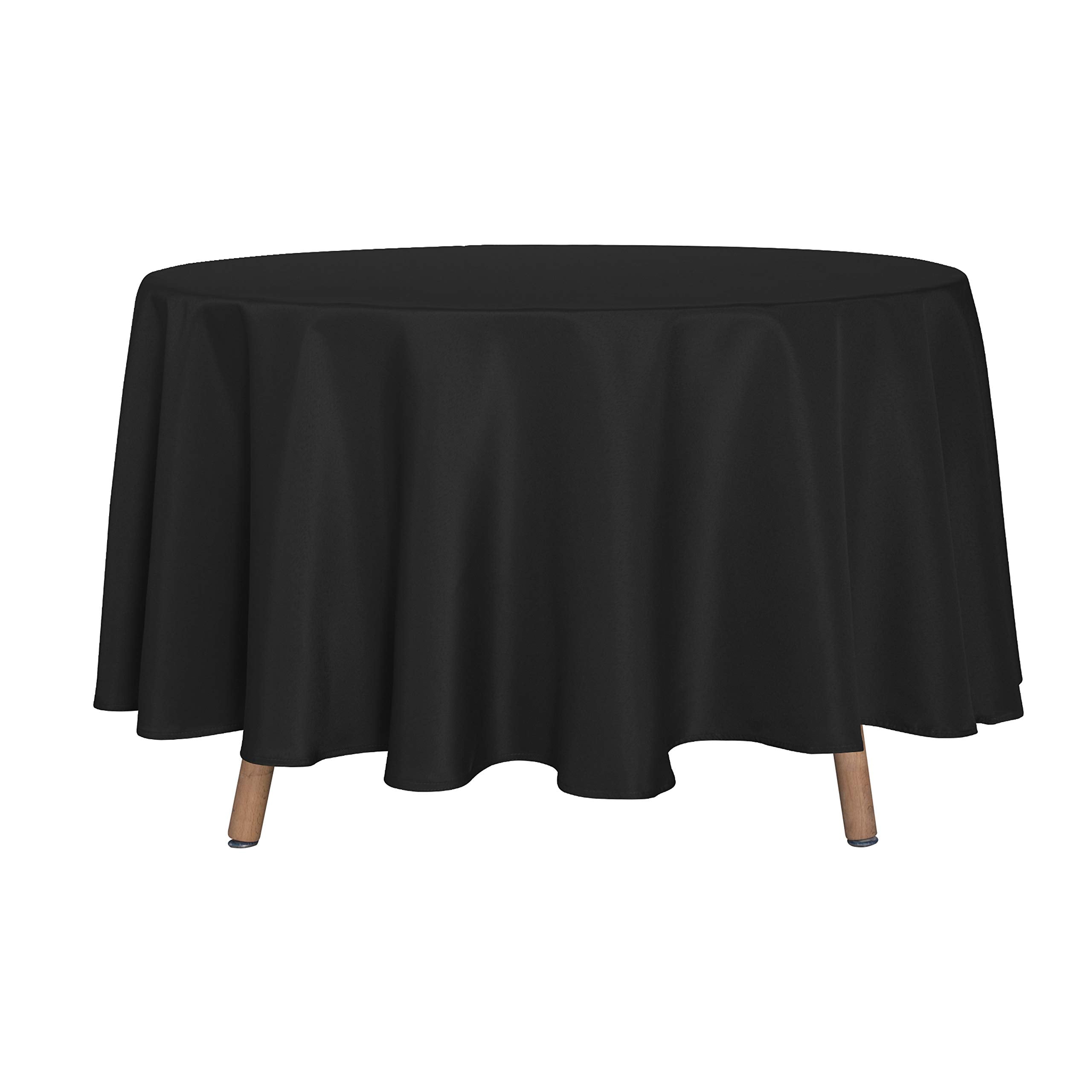 Sancua round tablecloth 90 inch showcases water-resistant protection for dining.