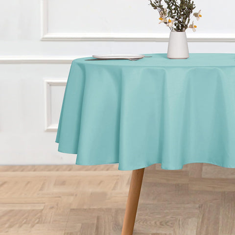 Sancua turquoise fabric close up highlighting soft texture and weave