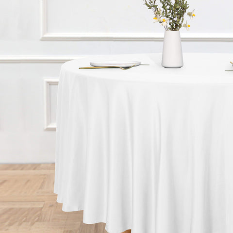Sancua white fabric close-up highlighting durable polyester and fade resistance.