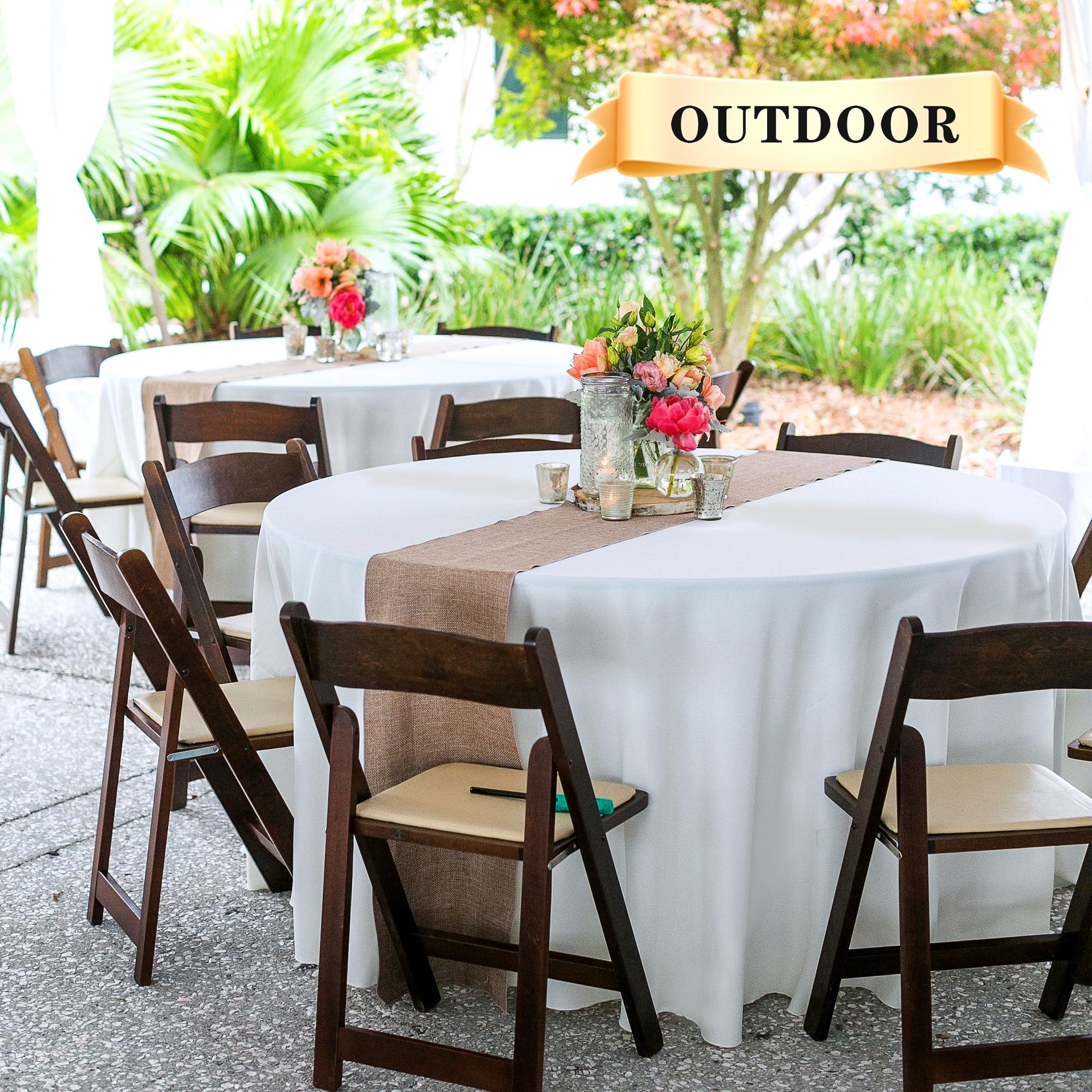 Sancua stain-resistant fabric close-up for durable everyday dining