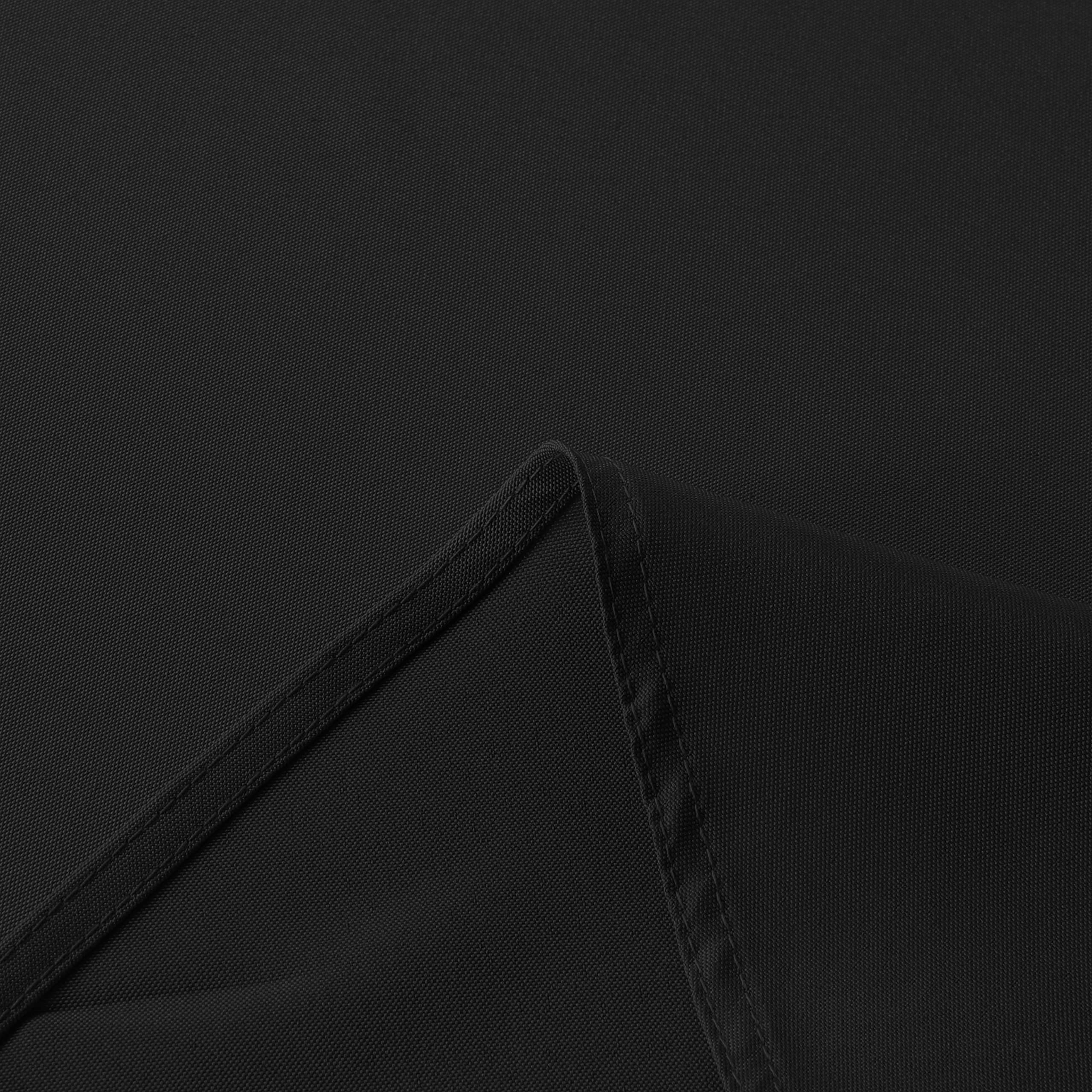 Sancua tablecloth easy care means machine washable and wrinkle-free results.