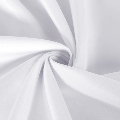 Sancua white tablecloth for dining events, easy to wipe after meals.