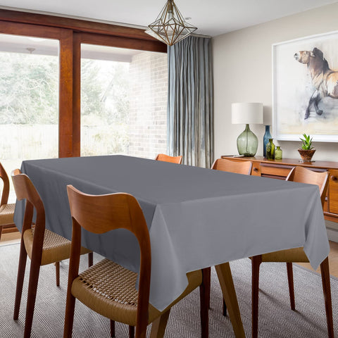 Sancua two-pack tablecloths shown together, ready for multiple tables.