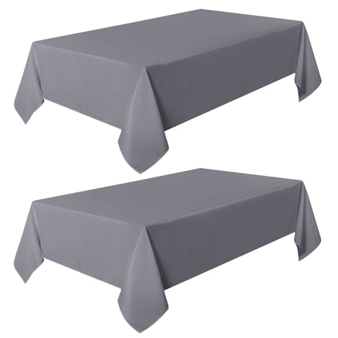 Sancua wedding reception table with linens, wrinkle-free presentation.