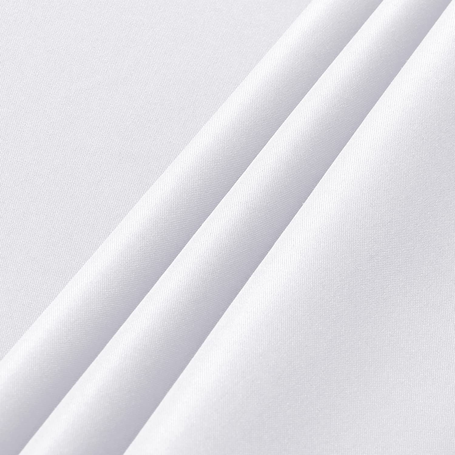 Sancua white tablecloth for outdoor camping and backyard picnics.