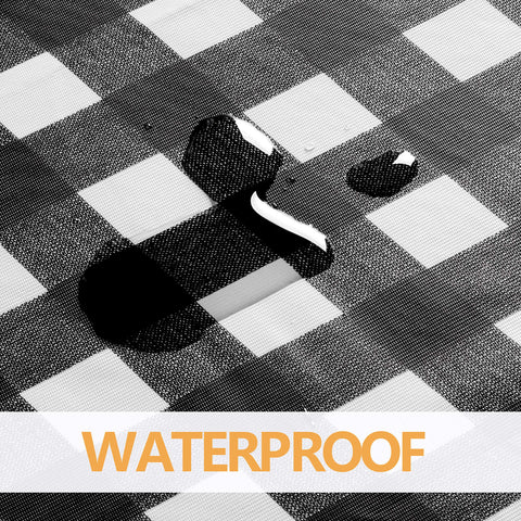 Sancua wipe-clean tablecloth designed for quick spill cleanup after meals.
