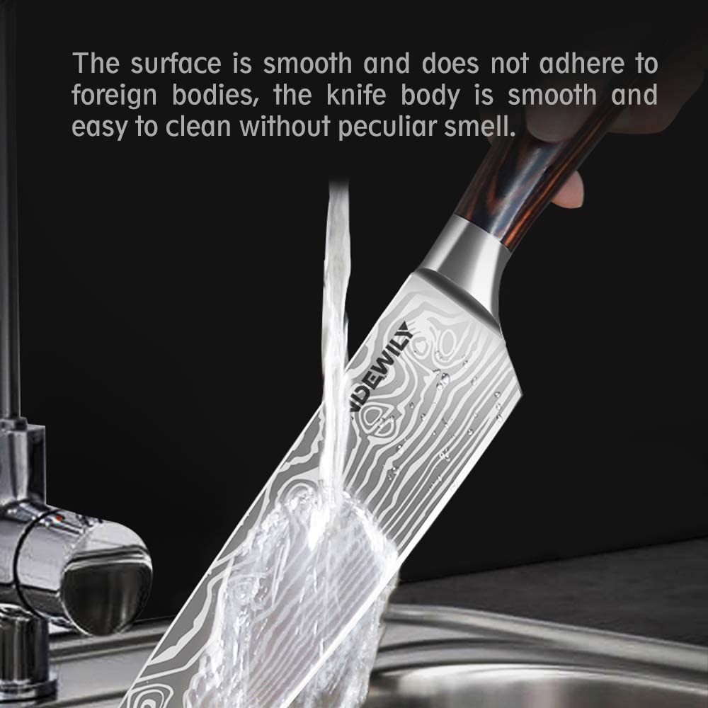 SANDEWILY easy-clean finish resists stains and simplifies rinsing.
