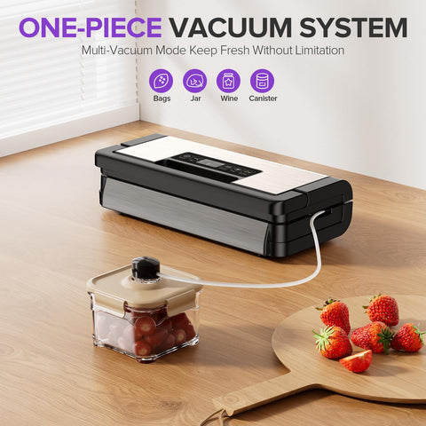 Sandifeng sealer in a busy kitchen ready for nuts, meat, and vegetables