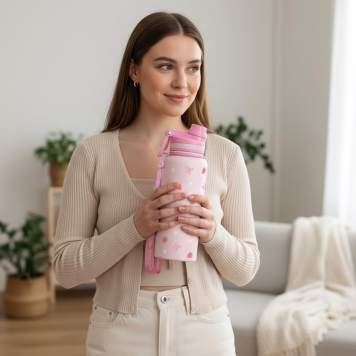 SandJEST 32oz capacity supports long workouts and travel days