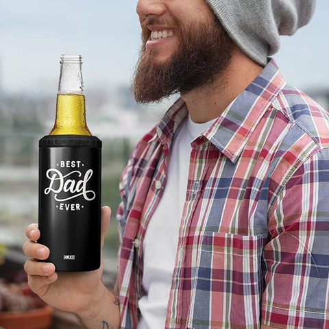 SANDJEST 4-in-1 fits skinny cans and bottles for versatility.