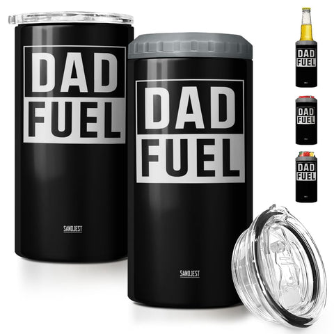 SANDJEST 4-in-1 tumbler front view keeps drinks cold on the go.