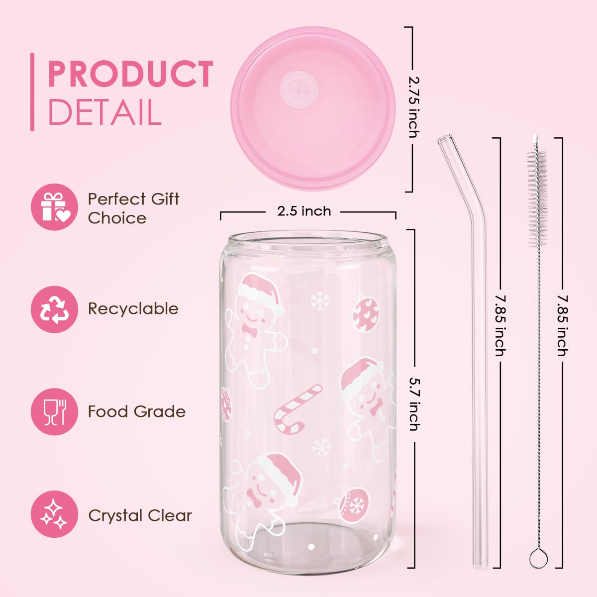 SANDJEST acrylic-lid tumbler enhances spill-safe gifting for the holidays.