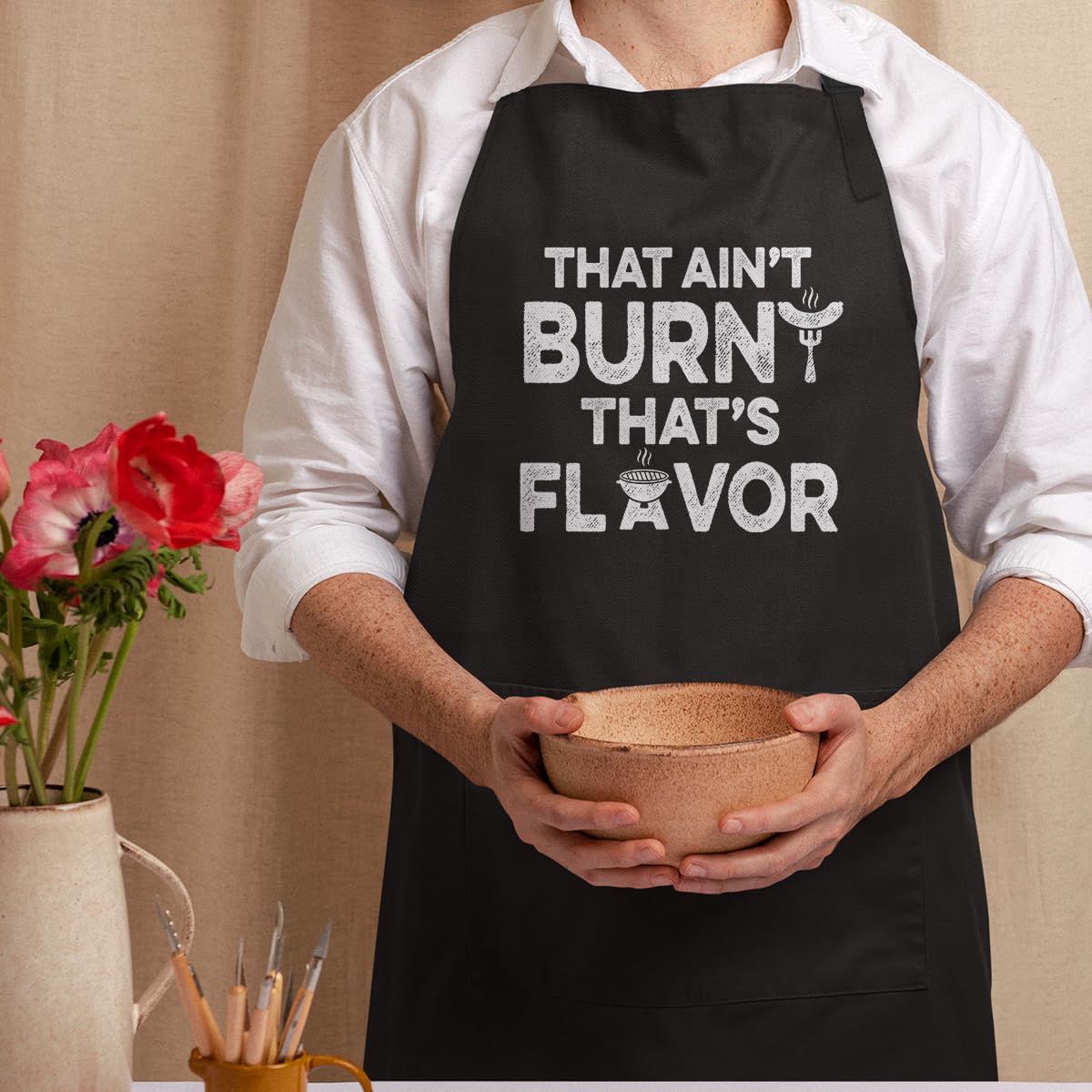 SANDJEST apron in multiple colors and styles for personal taste.