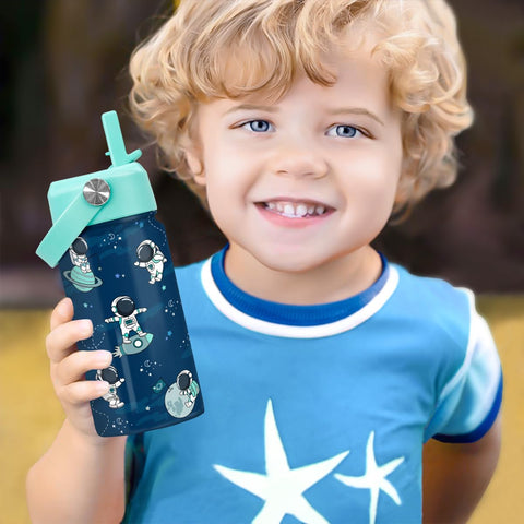 SANDJEST Astronaut bottle variety of designs for kids.