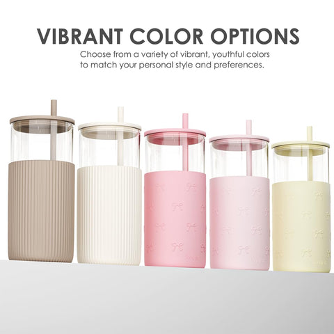 SANDJEST borosilicate glass maintains clarity and resists temperature changes.