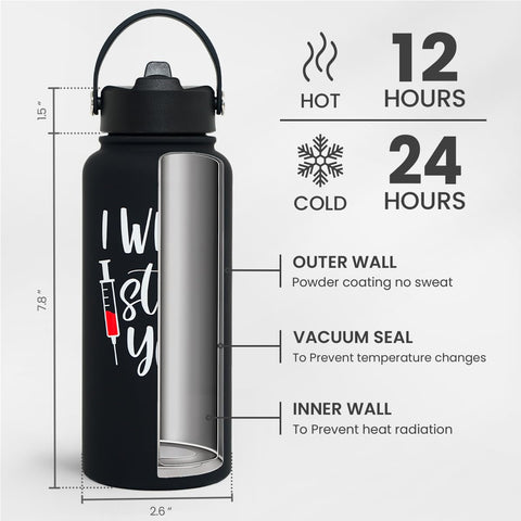 SANDJEST bottle designed with sports-inspired styles, appealing for active nurses and fans