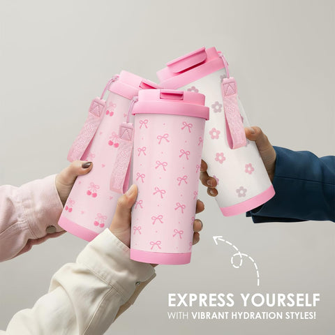 SANDJEST Bow Tumbler car cup holder fit for travel