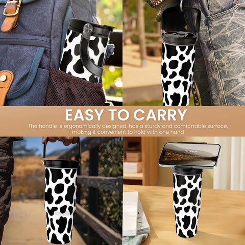 SANDJEST comfortable grip handle enhances portability during commutes