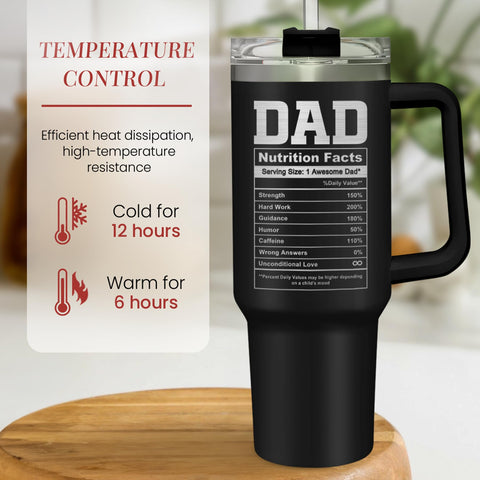 SandJEST dad gift idea tumbler ideal for Christmas or birthdays.