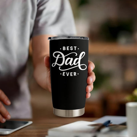 SANDJEST Dad Tumbler durable construction supports daily use and travel