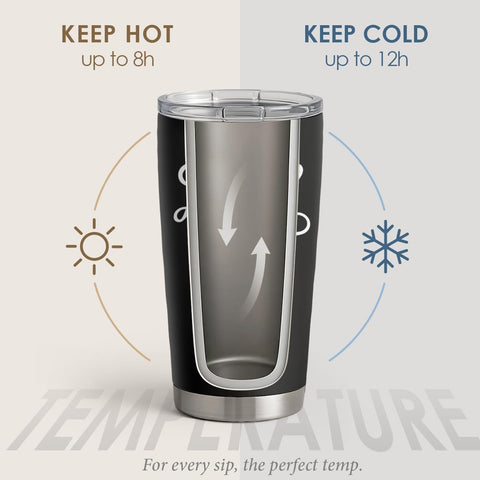 SANDJEST Dad Tumbler stainless steel body demonstrates durable construction for daily use