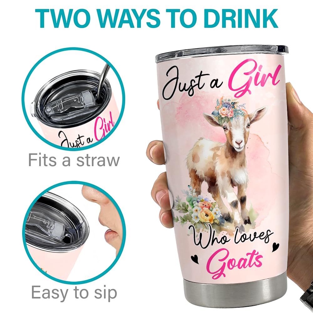 SANDJEST Daily hydration tumbler for everyday use.