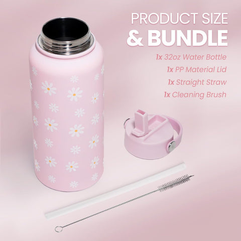 SANDJEST Daisy bottle ergonomic grip for comfortable one-handed use