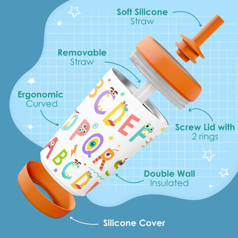 Sandjest double-wall stainless steel tumbler protects beverages and hands alike