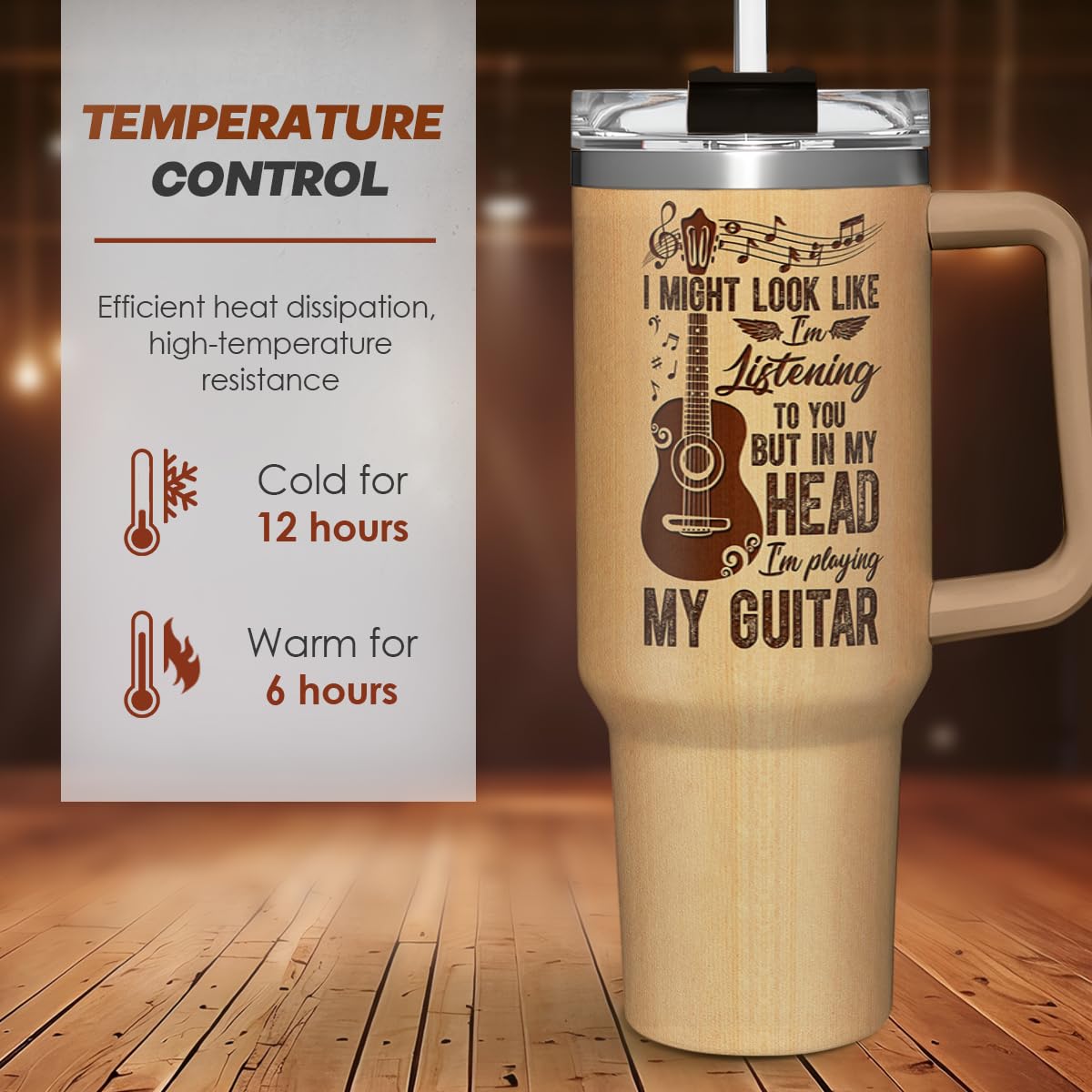 SANDJEST double-wall insulation preserves temperature during long events.