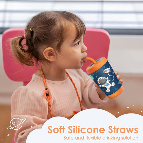 SANDJEST durable stainless steel tumbler supports hydration during school days.