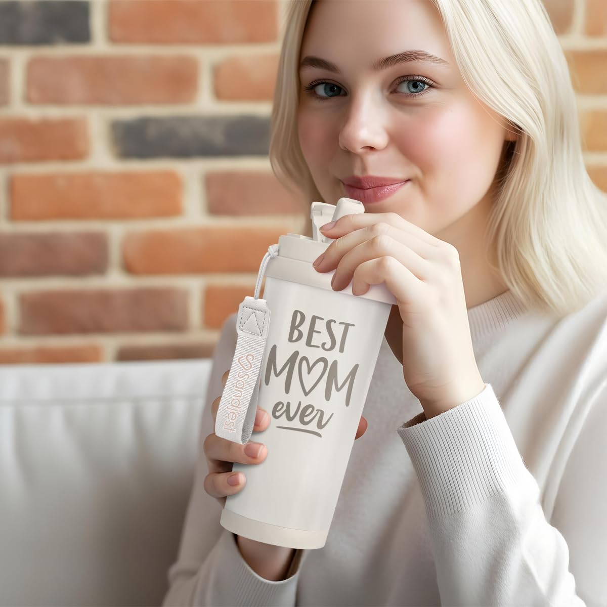 SANDJEST durable steel tumbler ready for everyday use