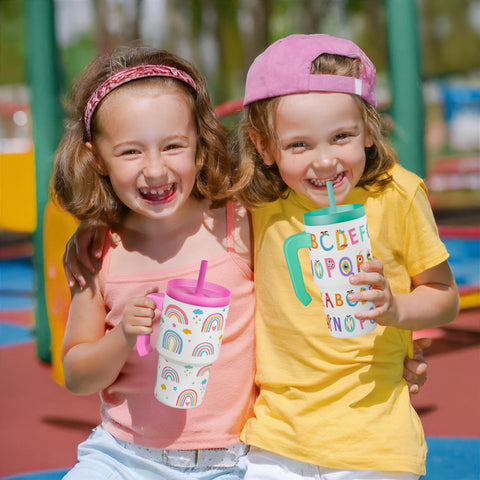 SANDJEST easy-clean tumbler designed for busy families