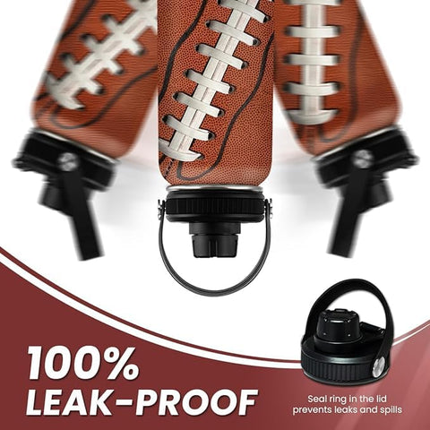 SANDJEST football bottle back design with sporty style