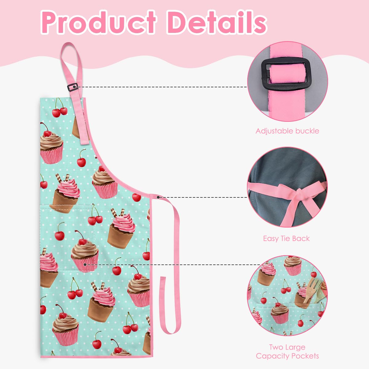 SANDJEST front pocket keeps kid-friendly tools within reach.