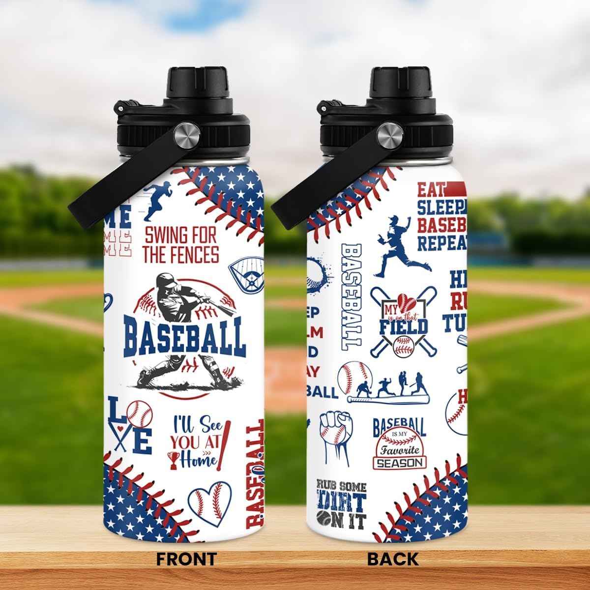 SANDJEST gift-ready bottle features stylish design suitable for athletes and fans.
