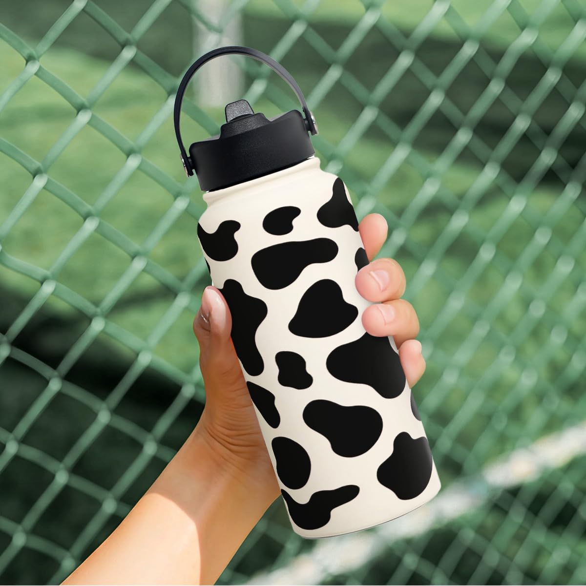 SANDJEST gift-ready cow bottle adds style to a healthy lifestyle