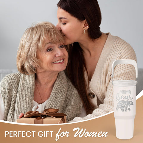 SANDJEST Gift ready tumbler designed for moms on holidays