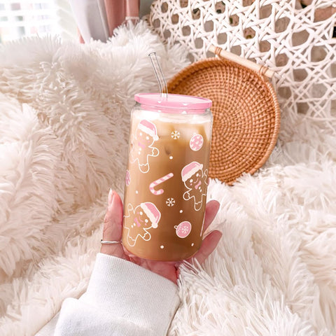 SANDJEST holiday gift packaging tumbler is ready for giving this season.