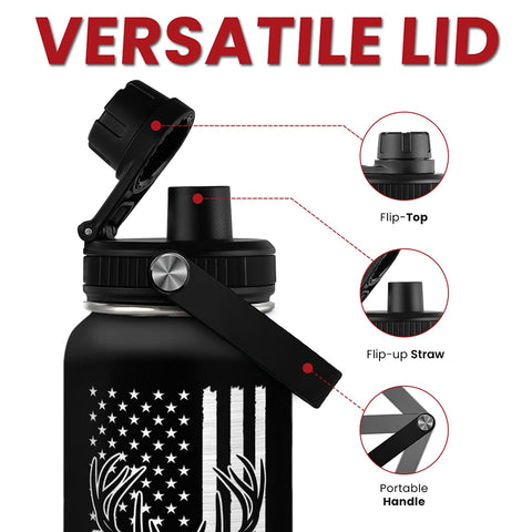 SANDJEST bottle fits backpack cup holder and bike cage