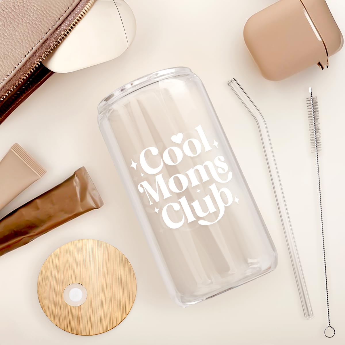 SANDJEST iced coffee aesthetic cup enhances daily routine