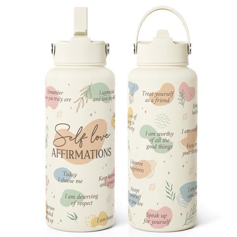 SANDJEST Inspiration Bottle with backpack-compat size fits bags effortlessly.