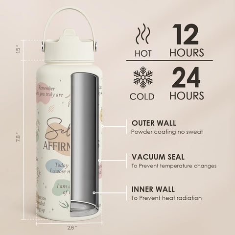 SANDJEST stainless steel bottle blends durability with everyday style.