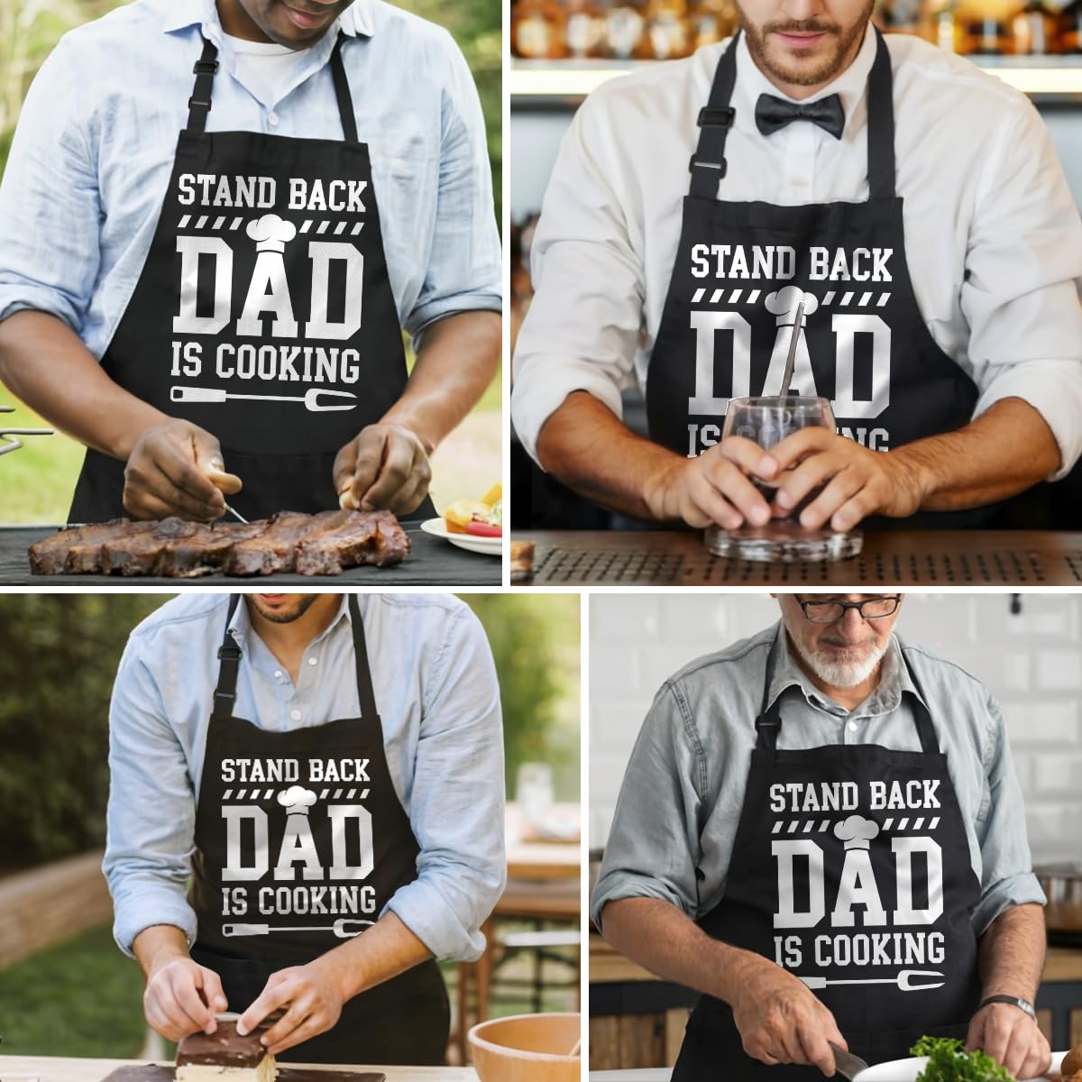 SANDJEST durable fabric apron, long-lasting wear for busy kitchen sessions