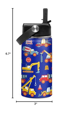SANDJEST on-the-go hydration bottle fitting backpacks and bags