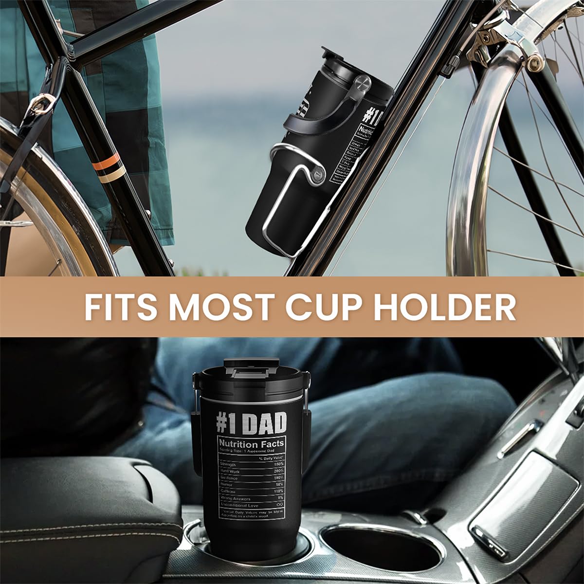 SANDJEST On-the-go Tumbler for travel, work, and outdoor adventures