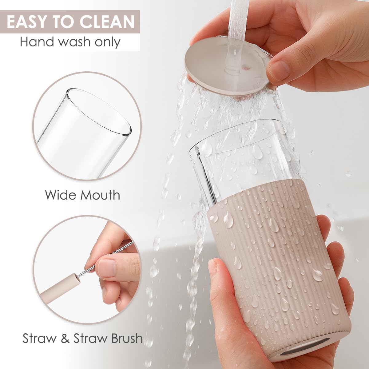 SANDJEST silicone sleeve provides secure grip and drop protection.