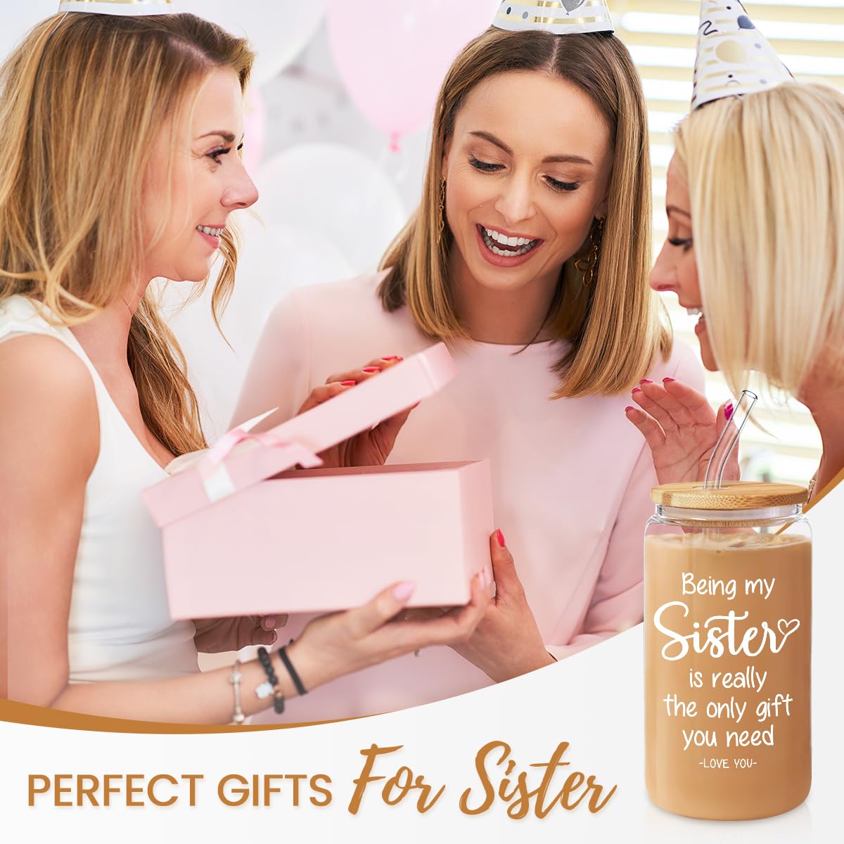 SANDJEST gift packaging ready for birthdays or holidays.